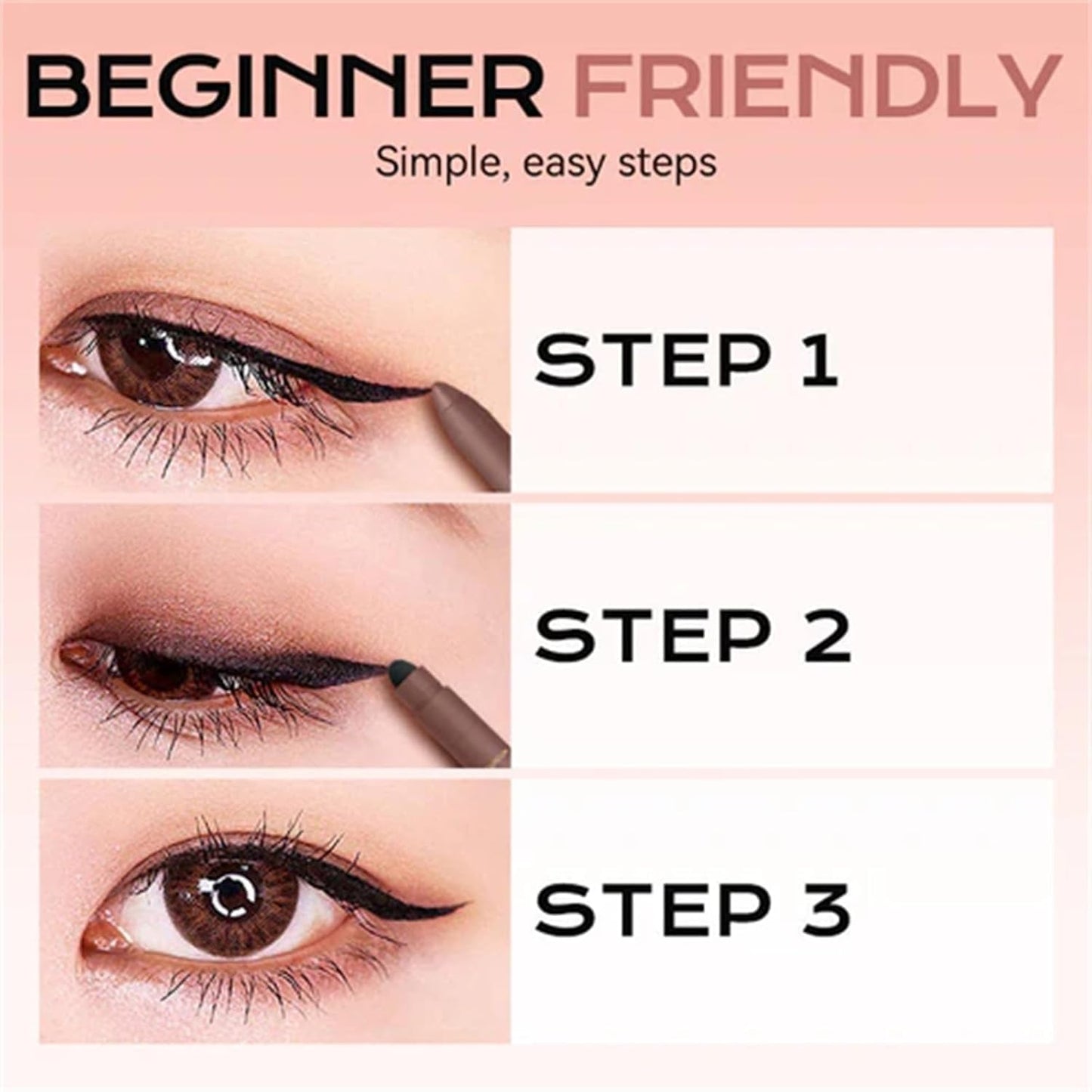 Limited-time offer: Perfect Dual-Color Eyeshadow and Eyeliner – a light swipe creates captivating eyes ✨