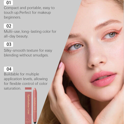 Limited-time offer: Perfect Dual-Color Eyeshadow and Eyeliner – a light swipe creates captivating eyes ✨