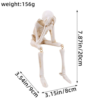 Halloween Skeleton Ornaments (Set of 3)