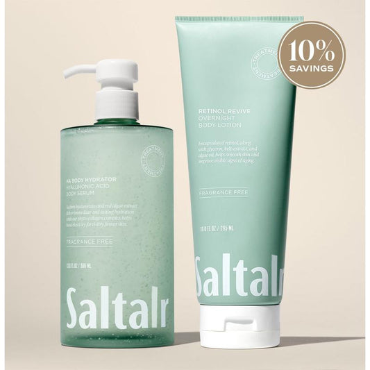 Limited-time discount: Hyaluronic Acid Body Moisturizing Cream and Night Retinol Body Lotion Set